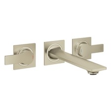 Grohe 20 586 1 Allure New 1.2 GPM Wall Mounted Widespread - Nickel