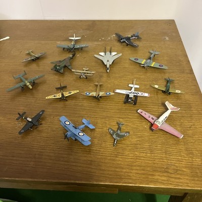 JOB LOT DIECAST MODEL PLANES MATCHBOX LESNEY & SIMILAR X 16