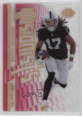 2022 Panini Illusions Illusionists Pink 279/399 Davante Adams #I-3 4f5