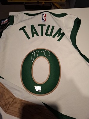 Jayson Tatum signiert Boston Celtics Jersey City Edition selten Fanatics...