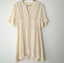 Isabel Marant toile Tunic Dress Dress Ivory