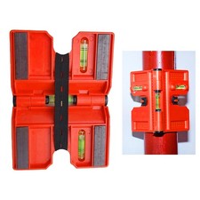 Post Level Inclinometer Adjustable Pipe Leveller Horizontal Measurement Vertical
