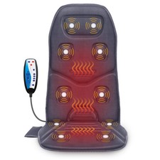 COMFIER Back Massager with Heat, 10 Motors 1 Count Pack of 1 , Gray