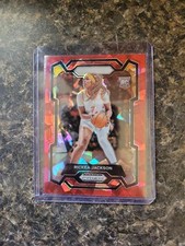 2024 Panini Prizm Draft Picks Rickea Jackson Red Ice Rookie RC #44