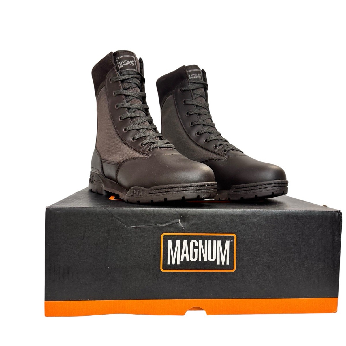 Magnum Combat Boots Men's Brown Leather Hunting Tactical New