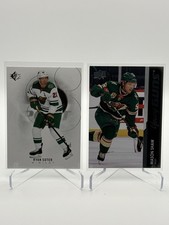 Mason Shaw Young Guns + Ryan Suter SP Wild 2 Card NHL Hockey Lot NM