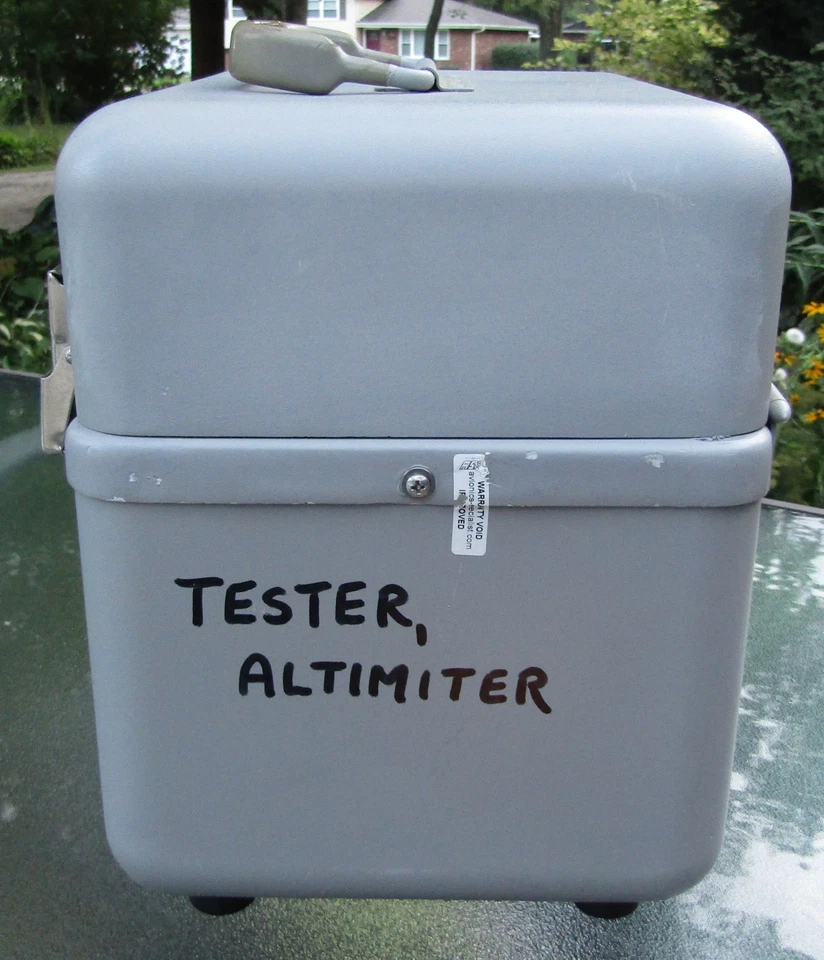 Probador de altímetro de autoprueba Rockwell Collins 980N-1 AL 101 y AL 101A FUNCIONANDO Foto 2 de 4
