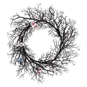 30 in. Eyeballs Twig Wreath