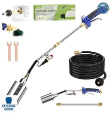 Propane Torch Weed Burner 3600F 12.5FT Hose D...