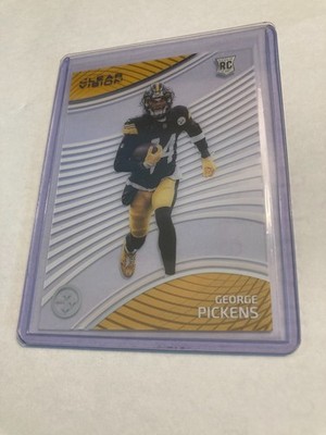 2022 absolute chronicles clear vision football #cvr-18 george pickens rc steeler