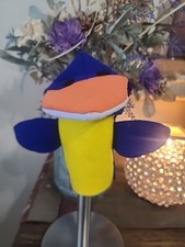 Baby Einstein Handmade Boss Bird Hand Puppet. Cute. Baby Shakespeare. Kids