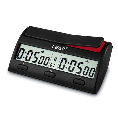 Schachuhr Spiel Timer mit 7 Typ 38 Timing Set Modi Professional X3N65467