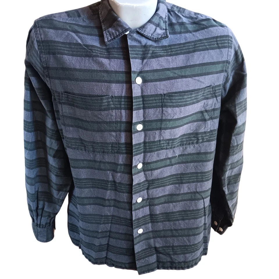 Camisa vintage para hombre mediana años 50 botón lazo Frederick & Nelson Seattle cámper Foto 2 de 4