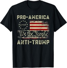 Camiseta Pro-America Anti-Trump We The People Anti Trump