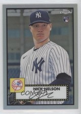 2021 Topps Chrome Platinum Anniversary Refractor Nick Nelson #107 1u6