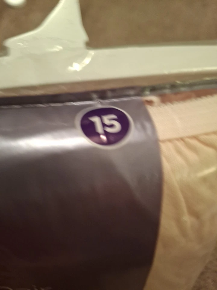 Catherines Serenada Woman Beige 3 Pair Cotton Briefs Panties Sz 15 New Old Stock - Image 3 of 4