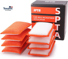 Car Interior Scrubbing Sponge, 8Pcs Scrub Nin...