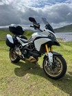 Ducati Multistrada 1200s Touring White/Gold