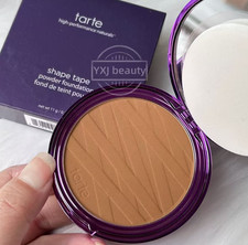 New Boxed tarte Shape Tape Pressed Powder 52S Deep Sand Full size 11 g/0.39 oz