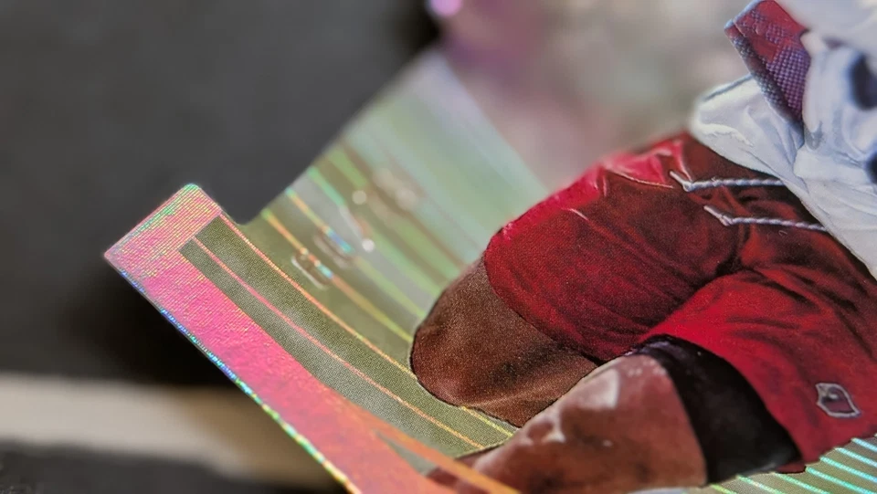 2018 Panini Donruss Football Press Proof Die-Cut Chase Edmonds RC Rookie /75 - Image 4 of 4