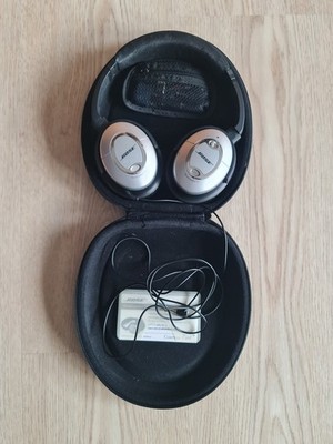 Bose Quiet Comfort 15 Silber mit aktiver Rauschunterdrückung