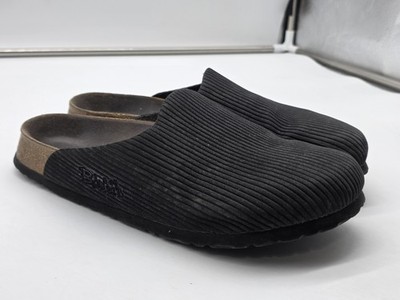 Birki's Shoes Womens Size 9 Amsterdam Ribbed Corduroy Clog Comfort Casual Mules