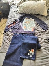 Vintage Phat Farm 100 Cotton Jeans Kid Child Size 14