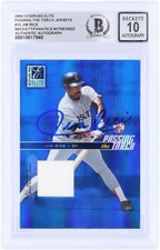 Jim Rice Red Sox Signed 2004 Donruss Passing the Torch #PT-15 #/200 BAS 10 Card