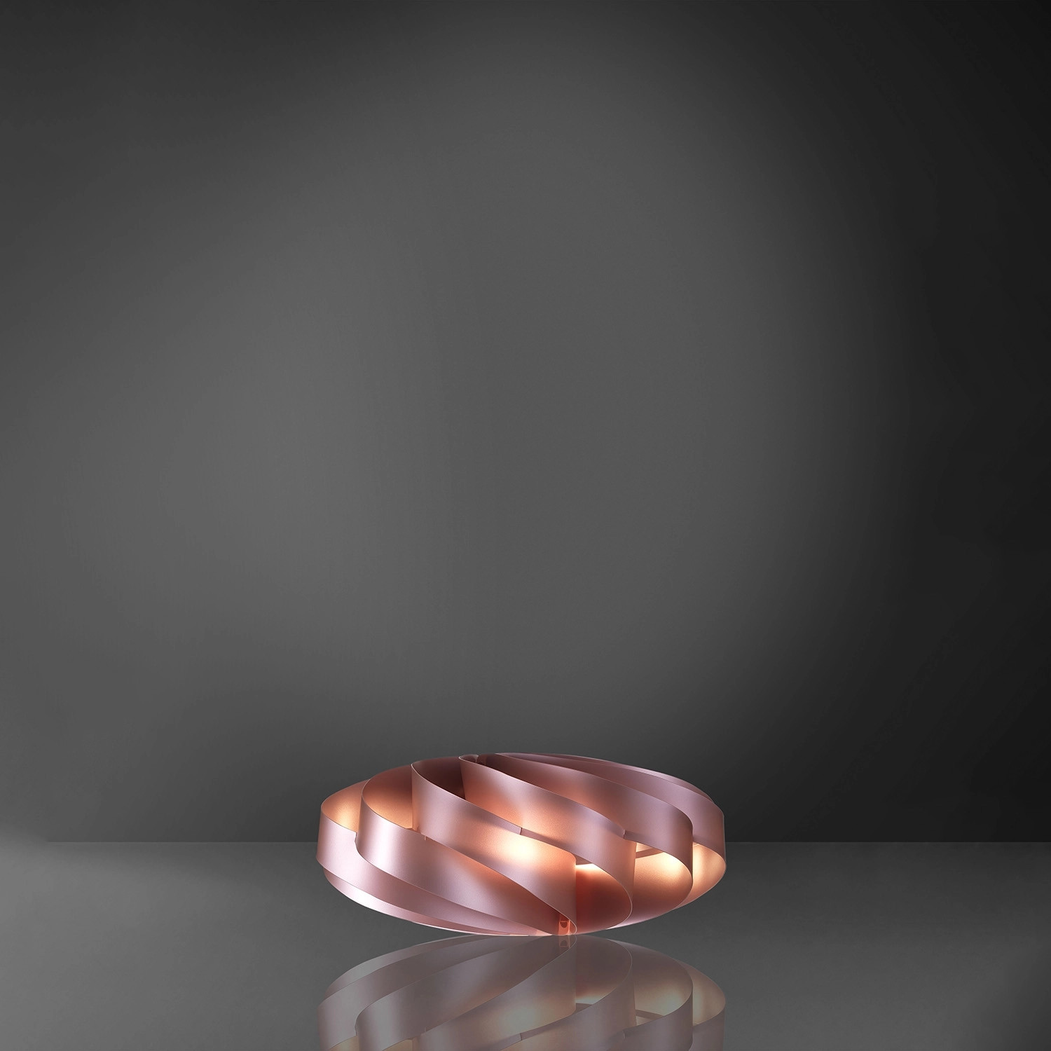 Lampada Ufficio Flat Polilux Pink Metal E27 - Illuminazione High Tech