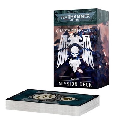 Chapter Approved 2025-26: Mission Deck (Englisch) (40-65) (10. Edition)