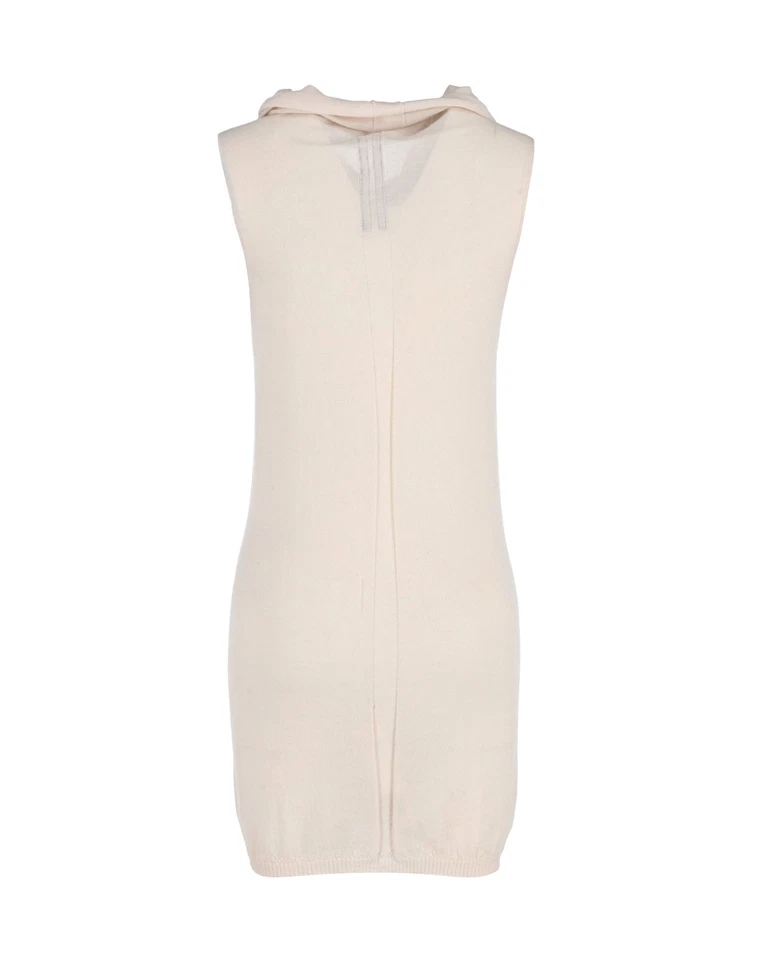 Vestido de punto Rick Owens en lana crema Foto 3 de 3