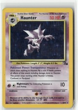Haunter 6/62 Rare Fossil Pokemon Unlimited Holo MP on eBay