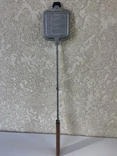 Vtg Tonka Toaster Square Sandwich Pie Maker Campfire Cooker Camping 27"