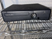 Microsoft Xbox 360 S Slim Black Console Console Only *Parts / Repair*