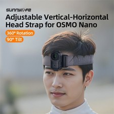 360 Rotation Vertical-Horizontal Soft Head Strap Adapter For DJI Osmo Nano