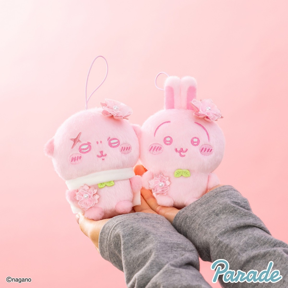 汎用うさぎ マスコット CHERRY BLOSSOM Ver チャックスGP 汎用うさぎ【CHERRY BLOSSOM ver.】ぬいぐるみマスコット