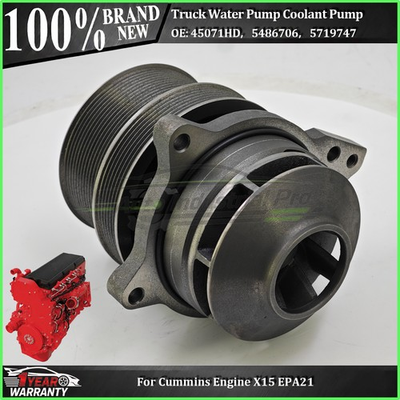 #ad New Truck Water Pump Coolant Pump For Cummins Engine X15 EPA21 5719747 5486706 $179.00