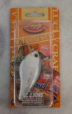 Discontinued Lucky Craft 2.5 DRS Crankbait Brent Ehrler MS Gun Metal Shad NOS