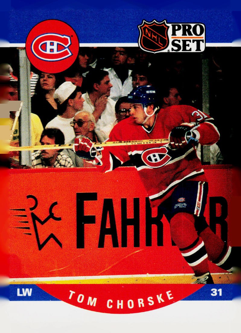 1990-91 Pro Set #616 Tom Chorske