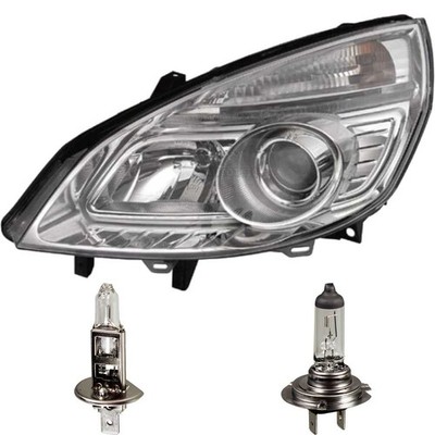Scheinwerfer rechts für Renault Scenic II Typ JM Phase II Bj. 06-09 Hella H7+H1