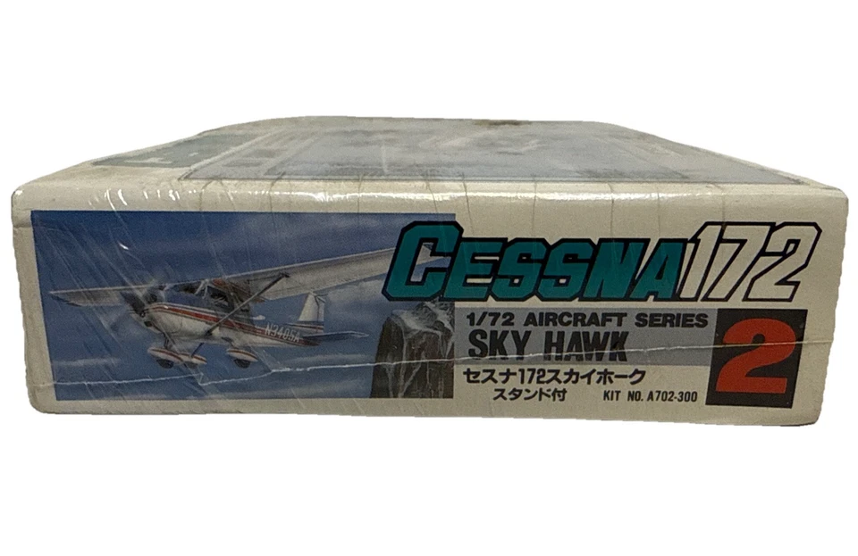 ARII Cessna 172 Sky Hawk Plastic Model Airplane Kit 1/72 Scale A702-300 Sealed - Image 3 of 4