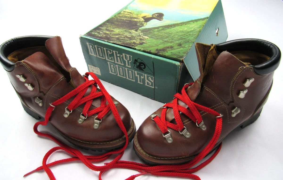 Vintage Vendramini Boots Mens 8 Hiking Mountaineering Leather Made In Italy Mens Vintage Mountaineering Boots for sale - eBay main image 3