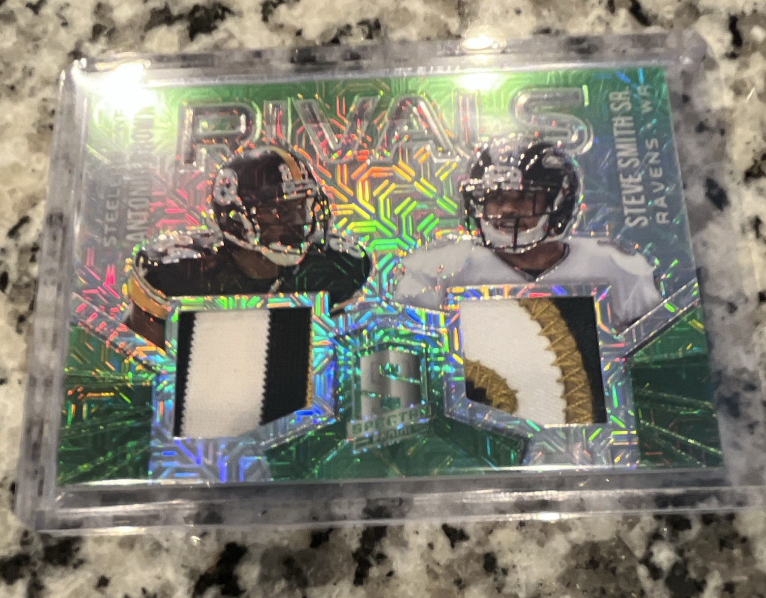 Panini Spectra Rivals Antonio Brown Steve Smith Sr. Dual Patch RVAS #23/25