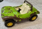 Vintage 1970s TONKA Green Beach Buggy 3 1/2” Die Cast Retro And Rusty