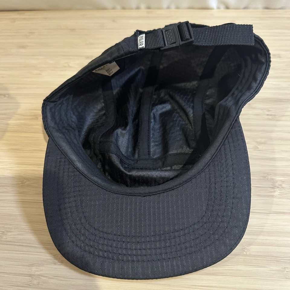 Редкий POLER открытый вещи POS нейлона гибкий туризм шляпа крышка с ремешком черный путешествий - Изображение 4 из 4