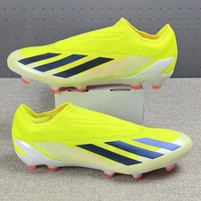 Adidas X Crazyfast Elite FG Laceless Men's Size 13 Yellow Soccer Cleats IG0612