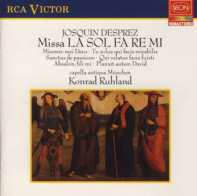 Missa La Sol Fa Re Mi, Josquin Des Prés, Capella Antiqua München und Konrad Ruhla