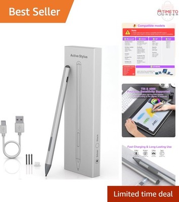 Surface Stylus Pen Aluminum Fast Charge 4096 Pressure Rejection for Surface