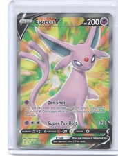 Espeon V (Full Art) Ultra Rare SWSH07: Evolving Skies 179/203 Holofoil NM on eBay