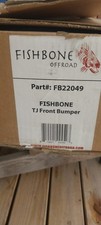 Fishbone Offroad Fb22049 Front Piranha Bumper For 97-06 Jeep Wrangler Tjlj
